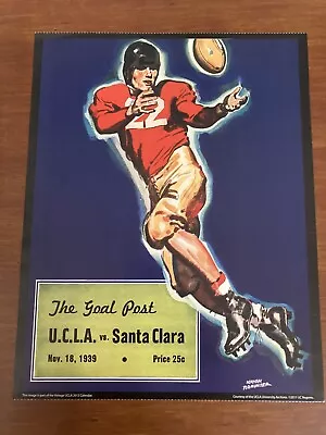 1939 UCLA Vintage Football Poster - Great For Framing • $8.49