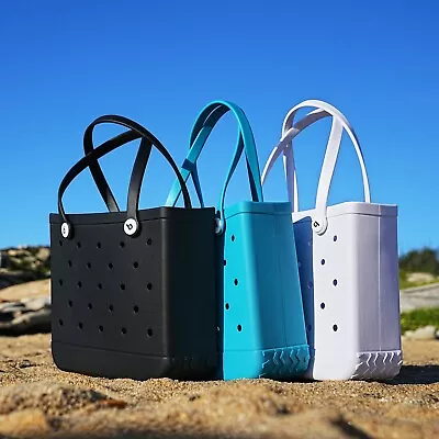 EVA Rubber Beach Bag Outdoors Summer Tote Waterproof Travel Bag Bogg Style Model • $37.99