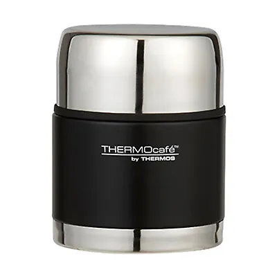 $34.95 • Buy THERMOS THERMOcafe 500ml Everyday S/S Vacuum Insulated Food Jar Matte Black!