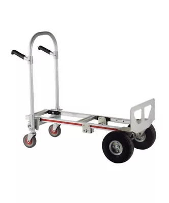 Magliner GEMINI JR. CONVERTIBLE HAND TRUCK 10 INCH PNEUMATIC WHEELS GMK16UA4 • $356.48