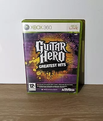 Guitar Hero Greatest Hits Xbox 360 Game PAL - Tested & Working • $39