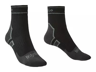 Bridgedale Stormsock Lightweight Waterproof Ankle Sock 710090/845 Black NEW • $37.96