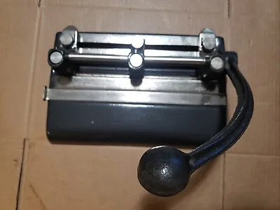 Vintage - Master Products Mfg. Co. - 3 Hole Punch Heavy Duty - Series 1000 • $25