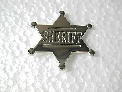 £1.60 • Buy Sheriff Pin Badge. Lapel. Brand New. Silver Coloured Lapel Pin. USA Law Enforcer