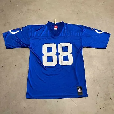 Reebok NFL Indianapolis Colts Marvin Harrison Football Jersey #88 0571 • $4.99
