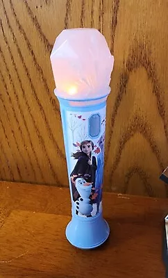 Disney's Frozen 2 II Magical Singing Sing Along Flashing Light Up Microphone Mic • $9.99