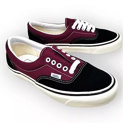 VANS Era 95 DX (Anaheim Factory) OG Black/OG Burgundy • $54.99