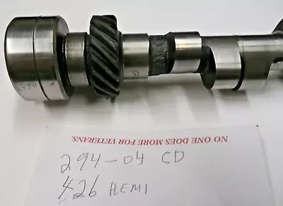 Mopar 426 Style Hemi Roller Race Cam 294-04  Cd • $324.99