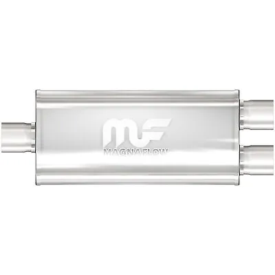 Magnaflow 12158 5'' X 8'' Oval Muffler Center In/Dual Out: 2.5''/2.5'' Body Leng • $141
