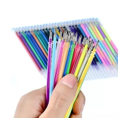 24 Pack Gel Pen Refills Pen Ink Refills For Coloring Books Scrapbooking Drawing • $0.99