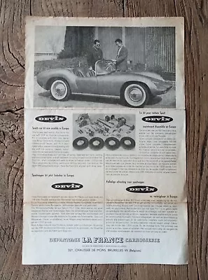 Vintage Devin Sports Car Kit Now Available In Europe Informative Flyer Brochure • £31.67