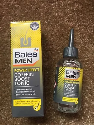 Balea Men Agains Hair Loss Booster Tonic Power Effect Caffeine 150ml-new In Box • £2