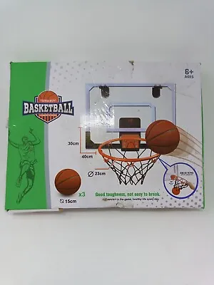 Indoor Mini Basketball Hoop With Electronic Scoreboard - Over The Door Basket... • $39