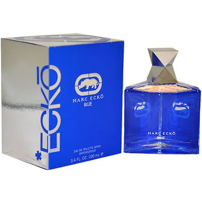 BLUE By Marc Ecko Cologne 3.3 / 3.4 Oz 100 Ml Eau De Toilette Spray Men SEALED • $59.99