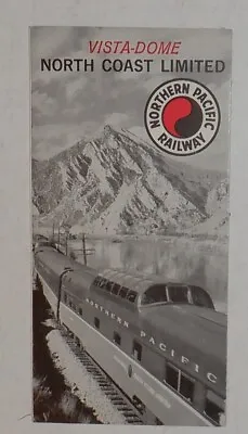 $6 • Buy Northern Pacific Railroad 1966 North Coast Limited Brochure