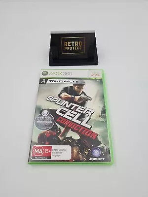 Near Mint Disc Xbox 360 Tom Clancy's Splinter Cell Conviction Complete W Manual • $9.99