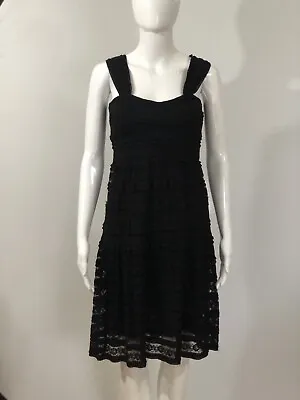 Max Studio Women’s Size S Dress Lace Black Sleeveless Lined Built In Bra • $25