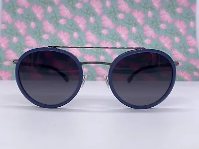 £131.92 • Buy Ic! Berlin Sunglasses Men Woman Round Panto Buran Vorführmodel Blue
