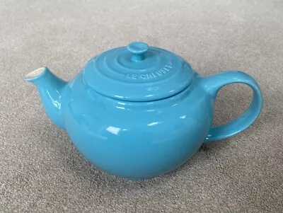 Le Creuset Large Teal Blue Teapot • £18