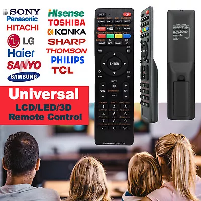 Universal TV Remote Control LCD/LED For Sony/Samsung/Panasonic/LG/TCL/Hisense  • $9.95