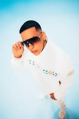 Daddy Yankee White Poster 24X36 Inches • $24