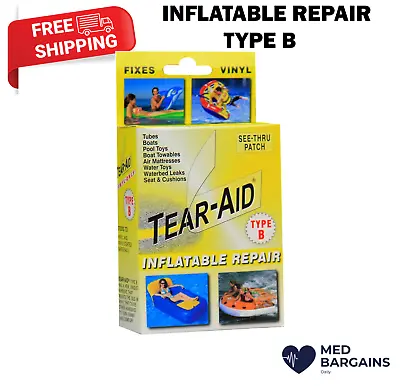 Tear-Aid Vinyl Inflatable Repair Kit Yellow Box Type B • $6.95