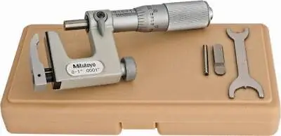 Mitutoyo 117-107 Mechanical Multi-Anvil Micrometer: 0 To 1  Range 0.0001  Grad • $242.10