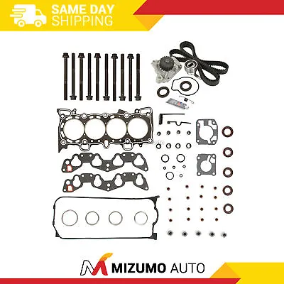 Head Gasket Set Timing Belt Kit Fit 92-95 Honda Civic VTEC 1.6 D16Z6 • $109.95