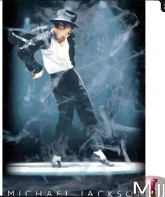  Michael Jackson Official 3D Lenticular Billie Jean Dancing UK Poster Rare • £67.10