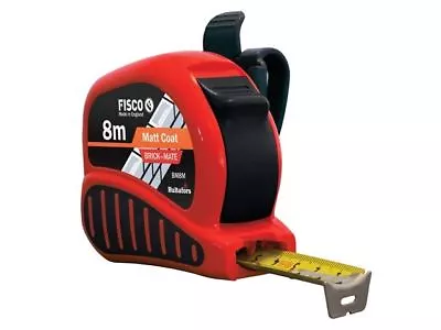 Fisco BrickMate Tape Measure 8m Brick Block Courses 25mm Blade Metric Builders • £20.32