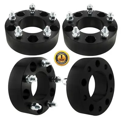 4x 5x135mm | 2 (50MM) 87.1mm Black Wheel Spacers For Ford Expedition F-150 • $85.99