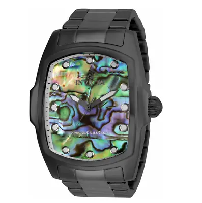 Invicta Lupah Special Edition Men's Gunmetal 47mm Abalone Watch 23214 • £118.70