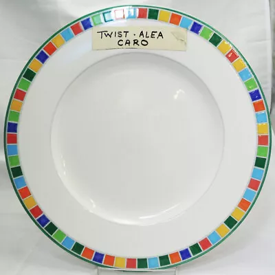 TWIST ALEA CARO By Villeroy & Boch Dinner Plate 10.75  NEW NEVER USED Germany • $39.99