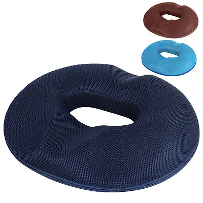 $21.97 • Buy Coccyx Hemorrhoid Seat Cushion Gel Memory Foam Donut Tailbone Pillow Pain Relief