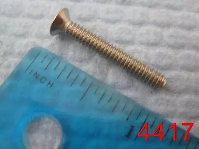 4417 Lot (100) Stainless Machine Screw 6-32 X 1  Phillips #6 - 32 • $10.99