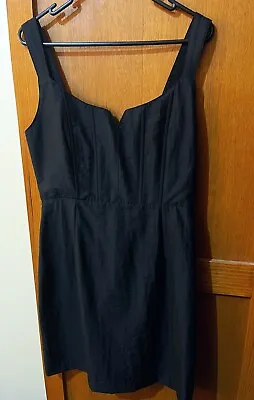 $19 • Buy Dotti Black Mini Dress - Size 12 - New With Tags