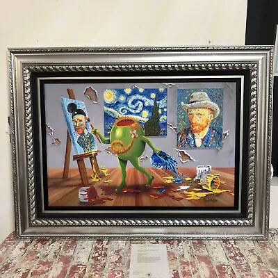 Michael Godard Art  Van Gogh  Embellished Giclée Canvas W/COA • $1200