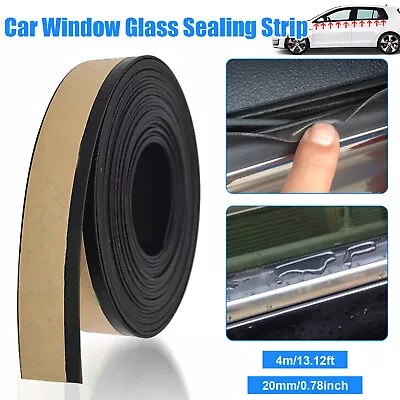 4M Rubber Seal Strip Molding Edge Trim Car Door Window Protector Guard Universal • $12.69