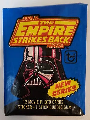 Vintage Empire Strikes Back Star Wars Series 2 Movie Photo Card Pack Topps 1980 • $22.99