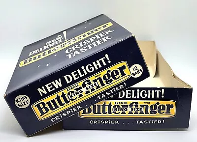 Vintage 1963 Butterfinger Counter Display Candy Bar Box - Empty Box Only • $127.99