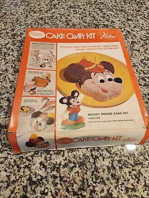 Vintage Mickey Mouse Cake Pan 1970s • $12.99