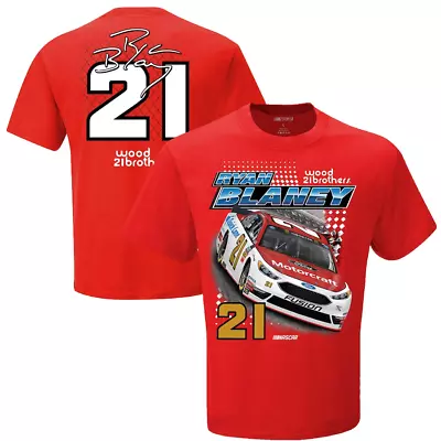 3XL Ryan Blaney #21 Motorcraft Wood Brothers NASCAR Graphic Racing Tee Shirt NWT • $21.99