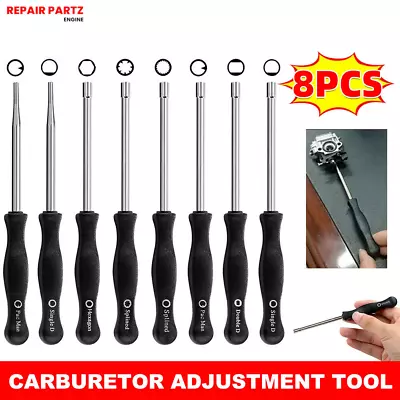 Carburettor Adjustment Tool Parts Screwdriver Kit Chainsaw Trimmer Blower Carby • $17.99