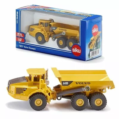 £19.99 • Buy Siku 1877 Volvo A40D Dumper Truck  Diecast Scale Model 1/87