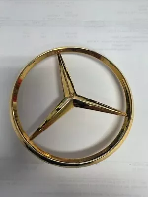 Vintage Mercedes-Benz Metal Star Trunk Emblem 1979-85 - 4.25  • $30