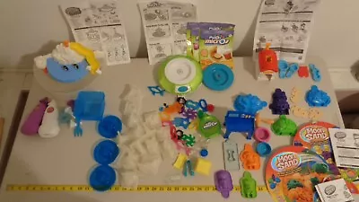 4 Lots Kids Craft Toys Pixos Micros Aqua Sand Moon Dough Moon Sand Used Huge Lot • $12.50