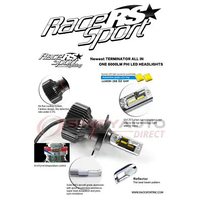 Race Sport Headlight Conversion Kit For 2005-2011 Mercury Mariner - Mg • $86.24