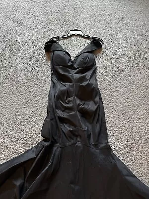 Womens Size 12 Gown Black X By Xcape • £48.19