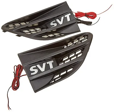 Recon Illuminated Red SVT Raptor Fender Emblem Kit For 09-14 Ford Raptor SVT • $249.95