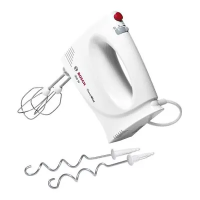 £37.99 • Buy Bosch MFQ3030GB Hand Mixer With 350 Watt Power And 5 Speed Settings In White